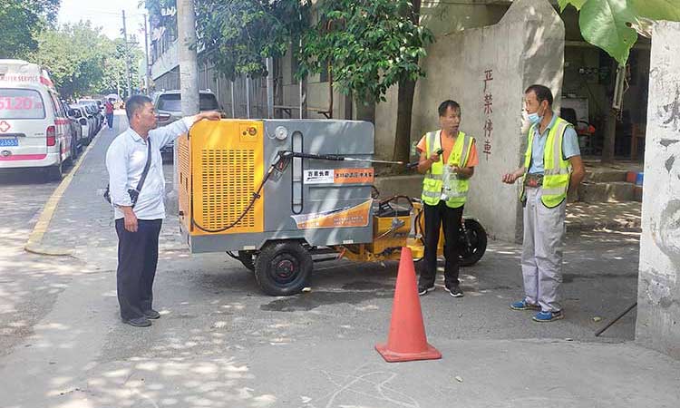 小型三轮高压清洗车