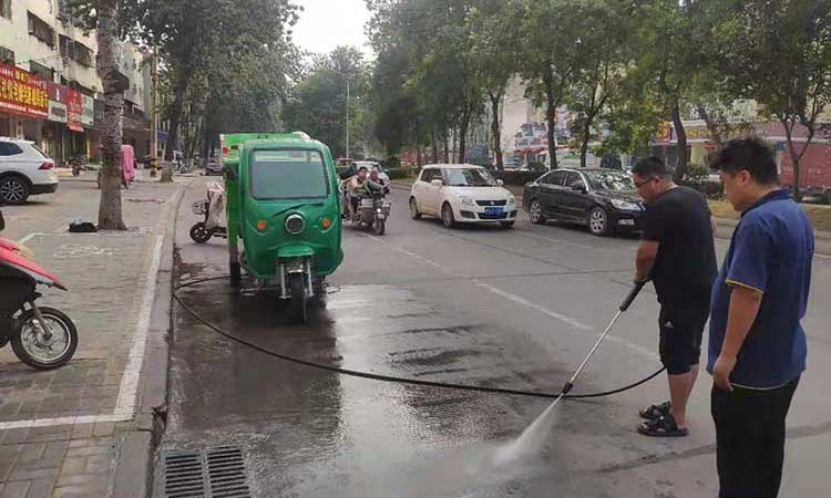 三轮高压清洗车