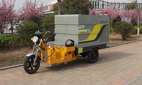 三轮电动高压清洗车，小吃街清洗神器