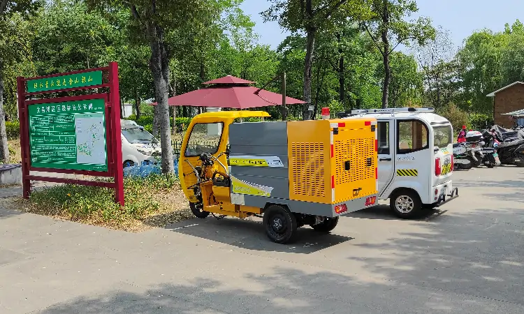 电动三轮高压清洗车