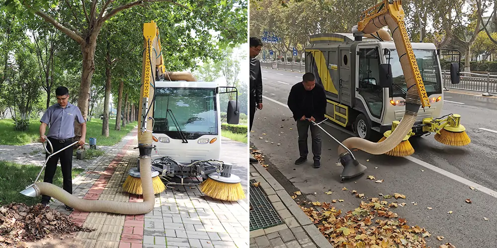 多功能树叶收集车