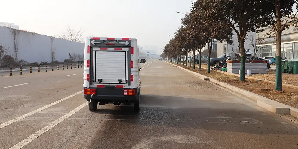 高压环卫冲洗车 四轮小型高压冲洗车 电动高压清洗冲洗车 高压路面冲洗清洗车