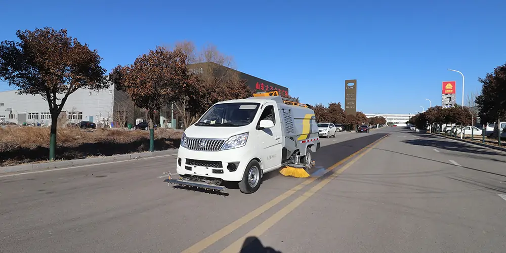 电动洗扫一体车 电动高压洗扫车 电动洗路车电动扫路车 纯电动环卫洗扫车