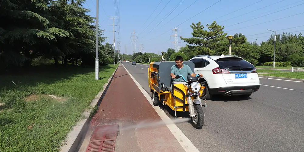 环卫多功能高压冲洗车 环卫专用高压冲洗车 市政高压冲洗车 电动四轮高压冲洗车 高压冲洗车清洗车