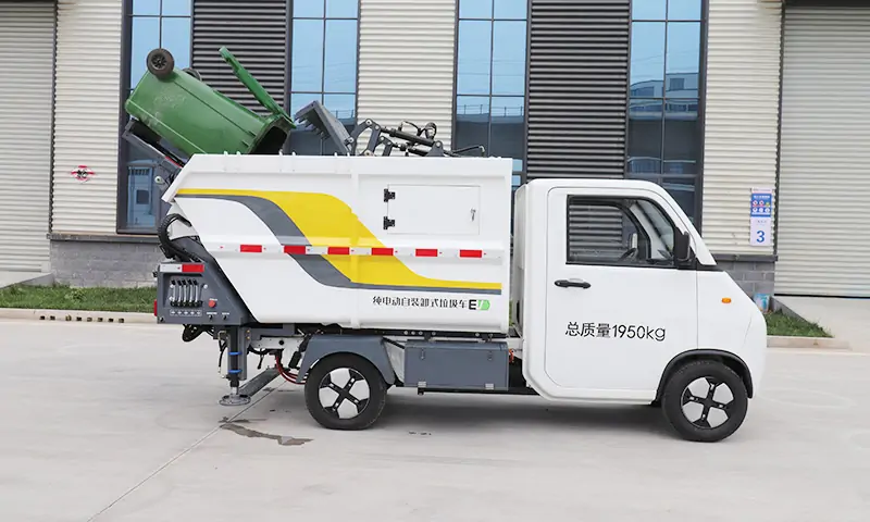 “绿色动力 智慧清运 —— 后装式新能源垃圾清运车助力城市环保新升级”