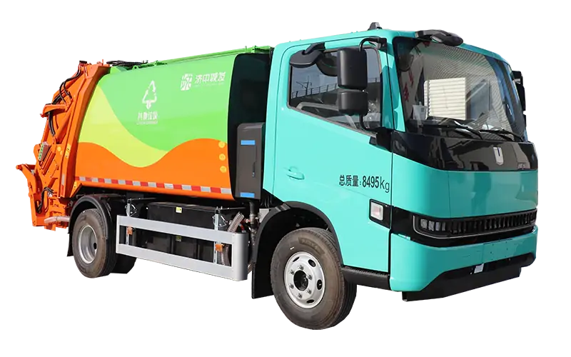 新能源压缩式垃圾车BY-YS8000