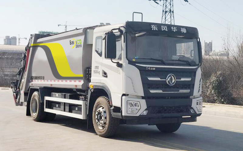 新能源压缩式垃圾车BY-YS18000