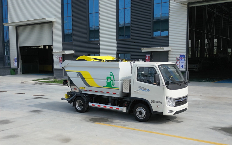 新能源自装卸式垃圾车BY-LH4500